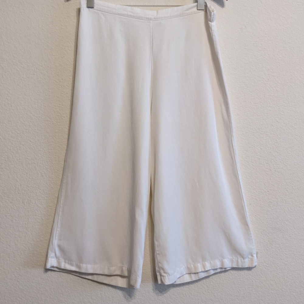 Bryn Walker Tencel Wide Crop Pants M